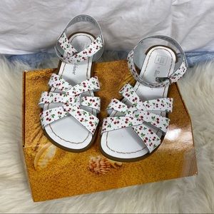 Cherry Print Salt Water Sandals